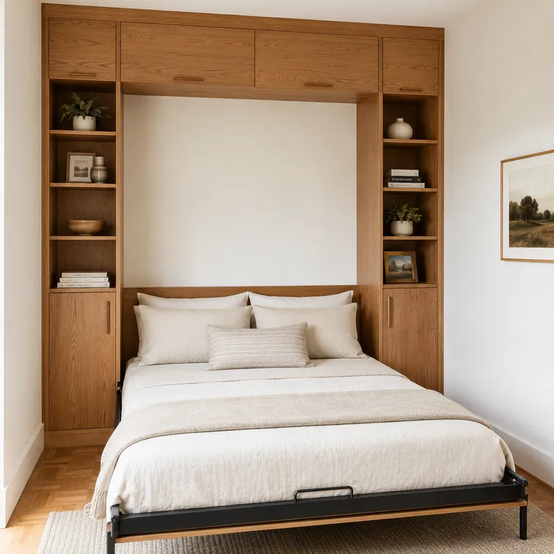 Murphy bed installation by Rachel P.